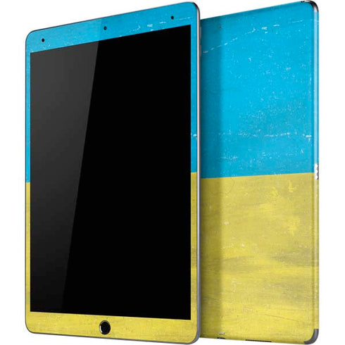 Ukraine Flag Distressed iPad Skins